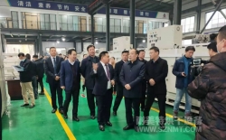 湖南省常德市市委书记、市长等领导莅临湖南省耐美特智能烘干工业设备有限公司视察指导工作