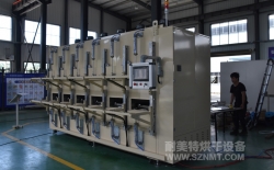 电容行业自动化对接工业烘箱－福建华科 